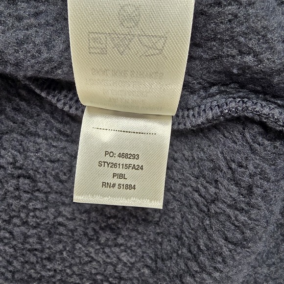 New Patagonia Jacket Women's Better Sweater Zippered Chore XL Pitch Blue NWT - Picture 8 of 15